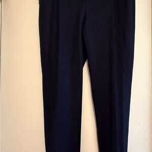 Akris Black Straight Leg Pants